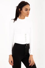 Hook & Eye Band Bodysuit