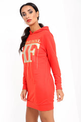 Femme Fatal Hooded Jumper Dress