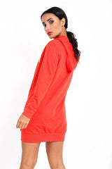 Femme Fatal Hooded Jumper Dress