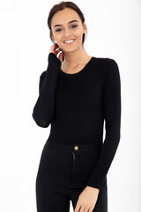 Ring Back Trim Bodysuit