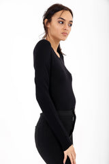 Ring Back Trim Bodysuit