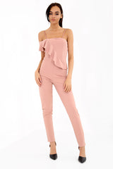 Frill Strap Jumpsuit