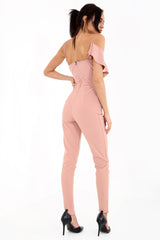 Frill Strap Jumpsuit