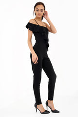 Frill Strap Jumpsuit