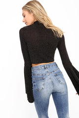 Campos de manga Lurex Top