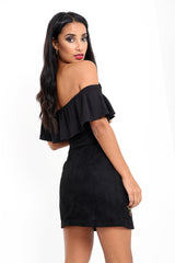 Off The Shoulder Frill Bardot Bodysuit