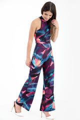 Gedrucktes Weitbein hoher Nacken -Overall