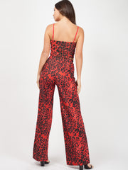 Lurex Leopard Print Co-ord