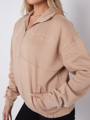 Manhattan Embroidered Front & Back Oversized Sweatshirt Jumper