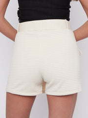 Quilted Skort With Matching Belt