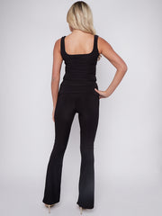 Slinky Vest Top & Flare Trouser Co-ord