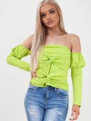 Cross Knot Front Bandeau Top