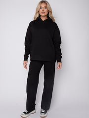 Zip Detail Hoodie & Trouser Fleece coöperatie