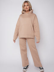 Zip Detail Hoodie & Trouser Fleece coöperatie