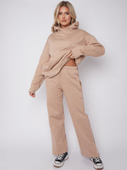 Zip Detail Hoodie & Trouser Fleece coöperatie