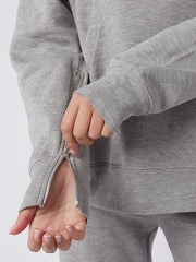 Zip Detail Hoodie & Trouser Fleece coöperatie
