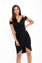 Wrap Front Cami Dress