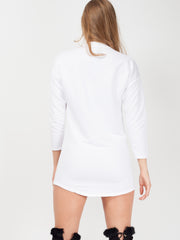 Modesüchtiger Schweißpullover Kleid