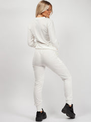 Lip Foil Print Loungewear