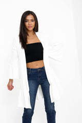 Chaqueta de gitano de dobladillo largo