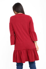 Chaqueta de gitano de dobladillo largo