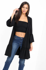 Chaqueta de gitano de dobladillo largo