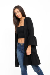 Chaqueta de gitano de dobladillo largo