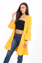 Chaqueta de gitano de dobladillo largo