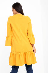 Chaqueta de gitano de dobladillo largo