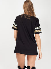 Oversized Go Wild Printed T-Shirt