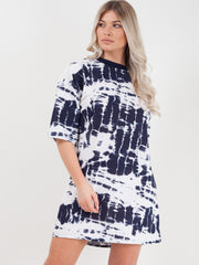 Tie Dye Oversized Boyfriend Tunic T-Shirt