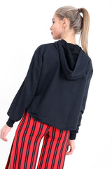 Übergroßer Mädchen Boss Kapuzenpullover