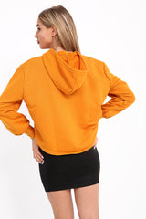 Übergroßer Mädchen Boss Kapuzenpullover