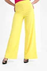 High Waisted Flare Trousers