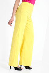 High Waisted Flare Trousers