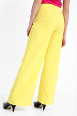 High Waisted Flare Trousers