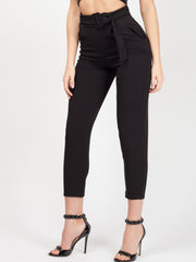 Rosie Matching Buckle Belted Trousers