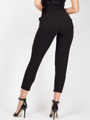 Rosie Matching Buckle Belted Trousers