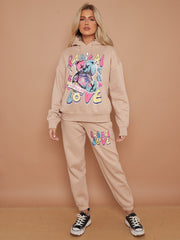 Radical Love Graphic Fleece Co-ord