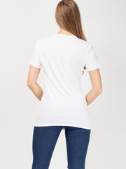 Merci Print Slogan T-Shirt