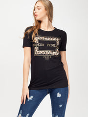 Leopard Print Broken Promise T-Shirt