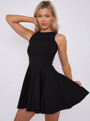 Geplooide A-lijnjurk