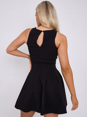 Geplooide A-lijnjurk