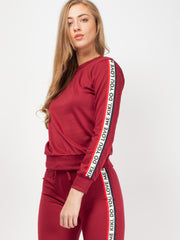 Kiki Do You Love Me Tape Loungewear Set