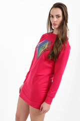 Loved Sequin Diamond Jumper Dress