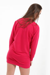 Loved Sequin Diamond Jumper Dress