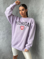 Michigan Graphic Sweatshirt Pulloper