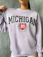 Michigan Graphic Sweatshirt Pulloper