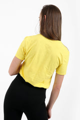 Camiseta impresa de lema de libertad