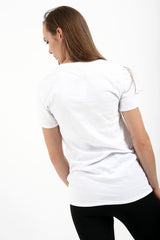 Fearless Tiger Print Slogan T Shirt